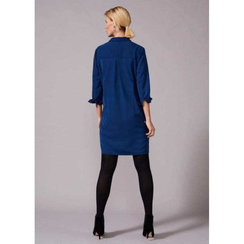 Phase Eight Esi Eyelet Tunic Dress - Petrol - Beales department store