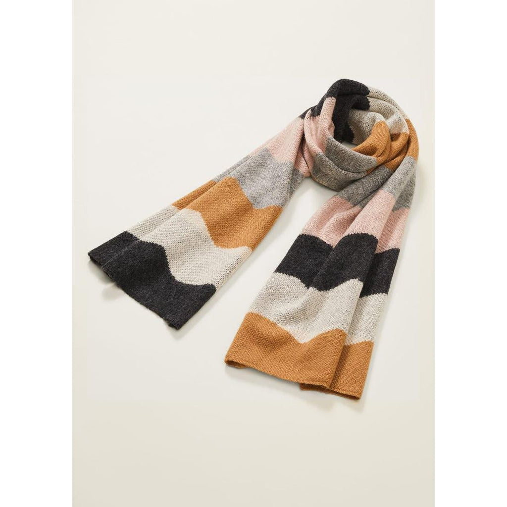 Phase Eight Gilly Wave Scarf Pink - Beales department store