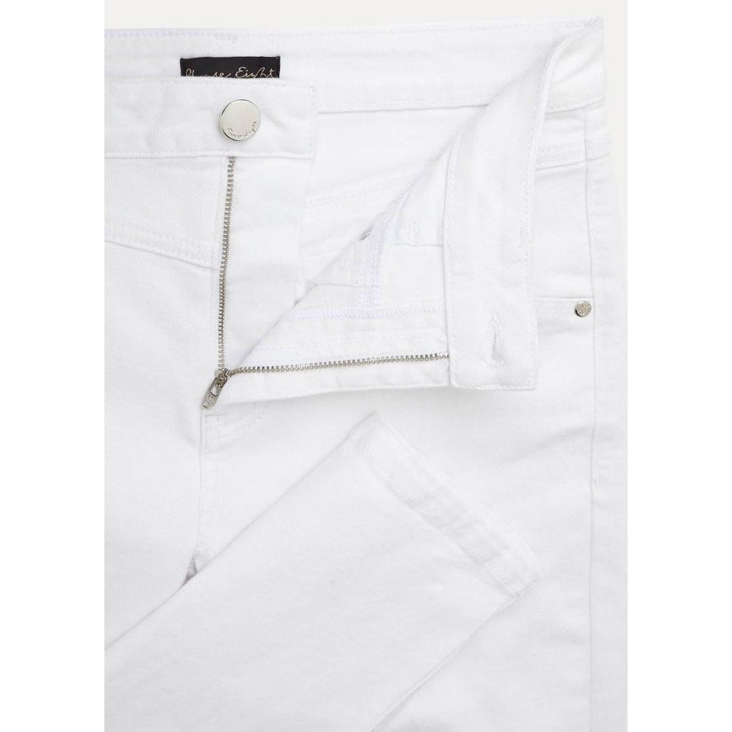 Phase Eight Hailee Topstitch Skinny Jeans - White - Beales department store