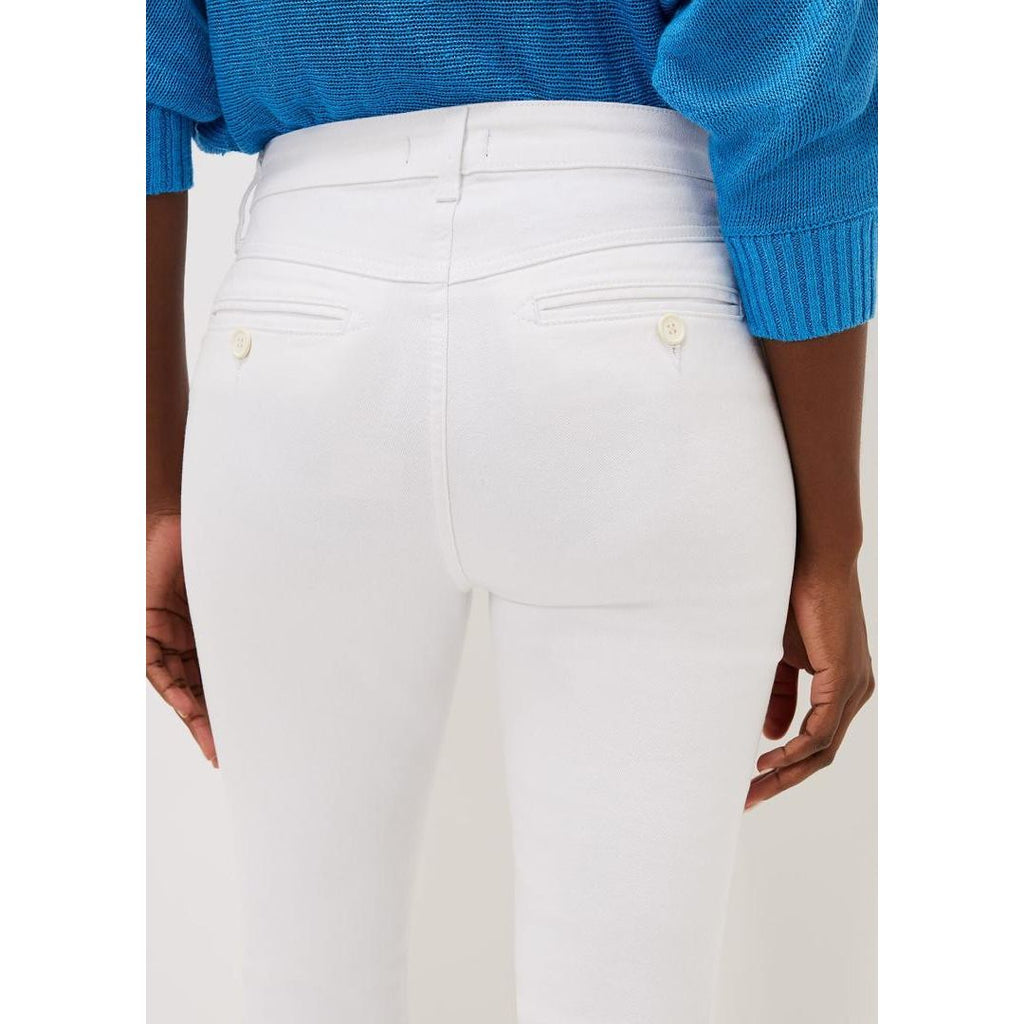 Phase Eight Hailee Topstitch Skinny Jeans - White - Beales department store