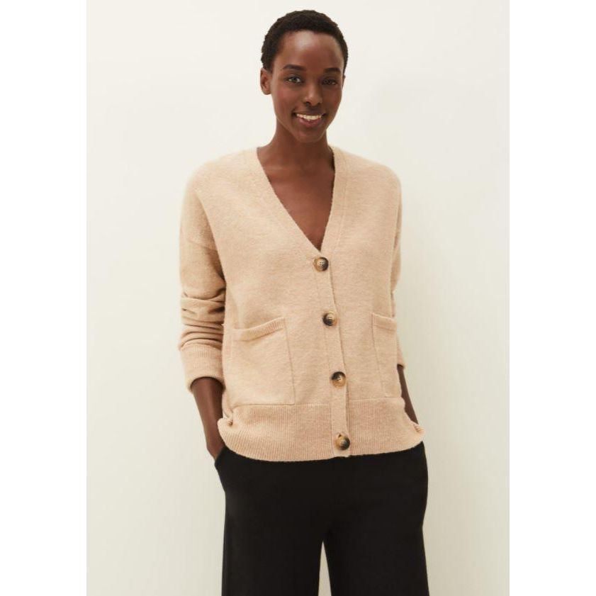 Phase Eight Immy Cardigan - Camel - Beales department store
