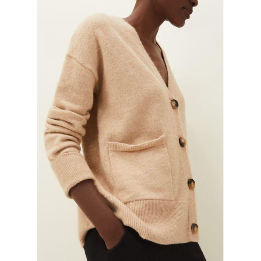 Phase Eight Immy Cardigan - Camel - Beales department store