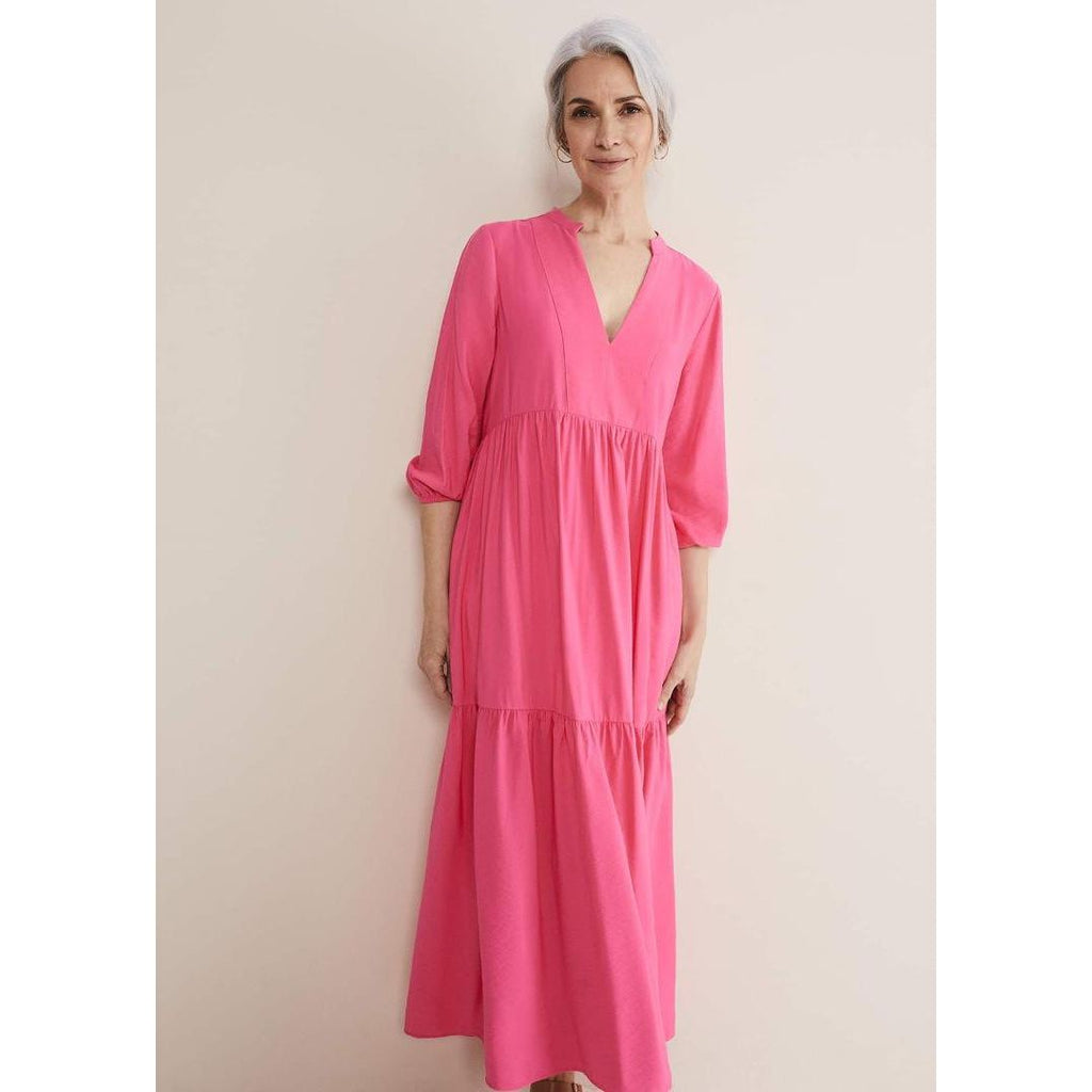 Phase Eight Jayde Midaxi Dress - Pink - Beales department store