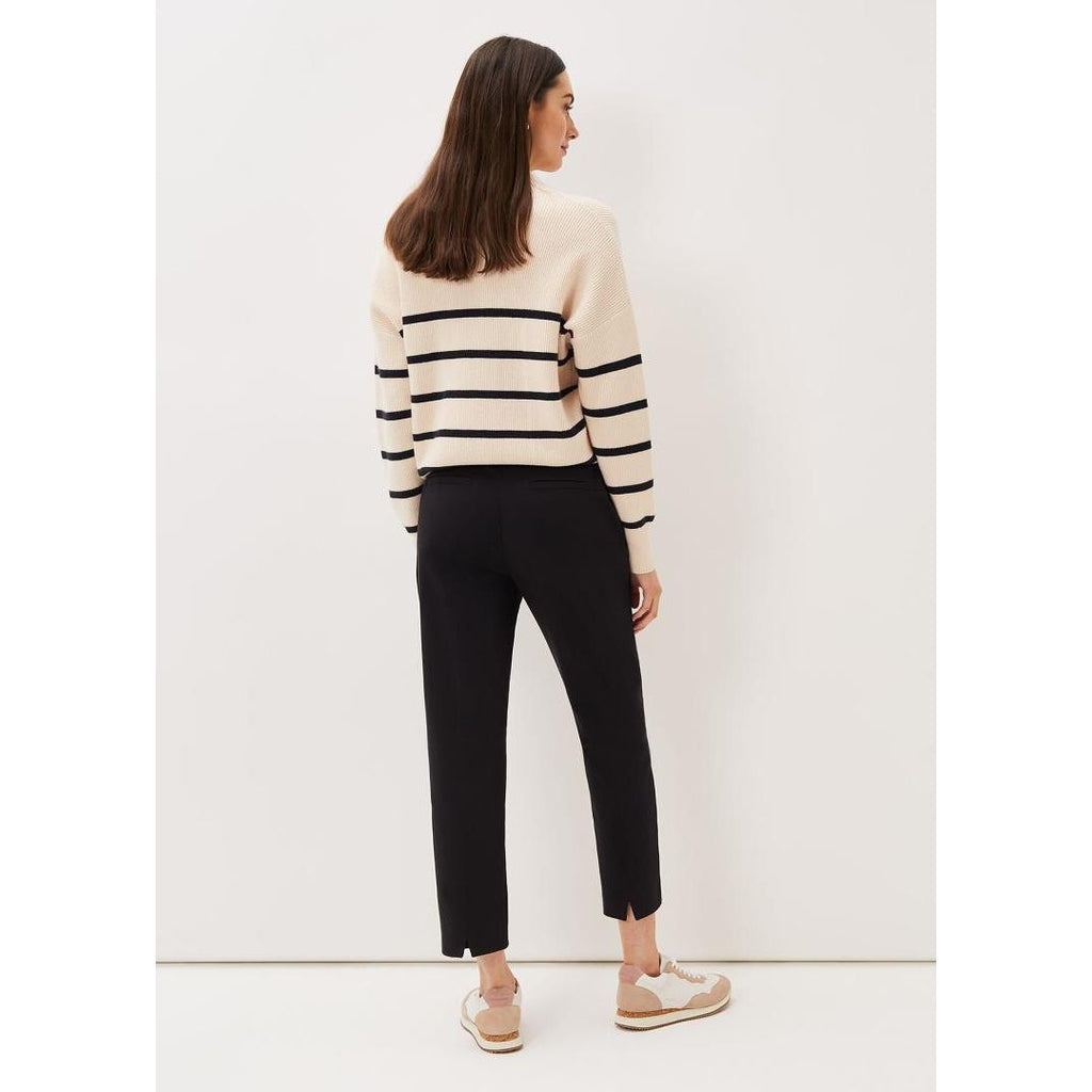 Phase Eight Julianna Cropped Trouser - Navy - Beales department store