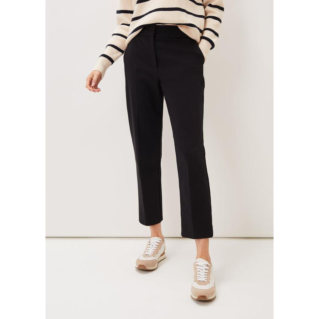 Phase Eight Julianna Cropped Trouser - Navy - Beales department store