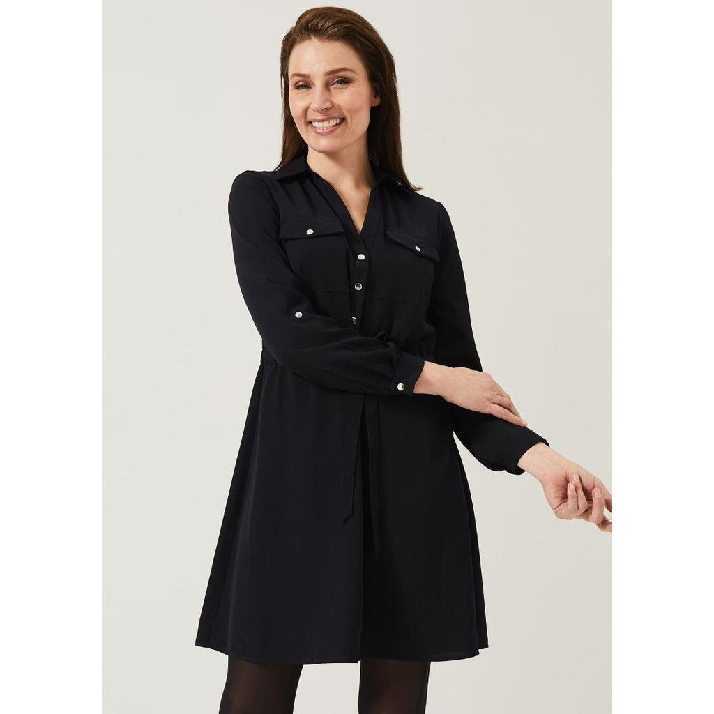 Phase Eight Juliette Short Dress - Navy - Beales department store