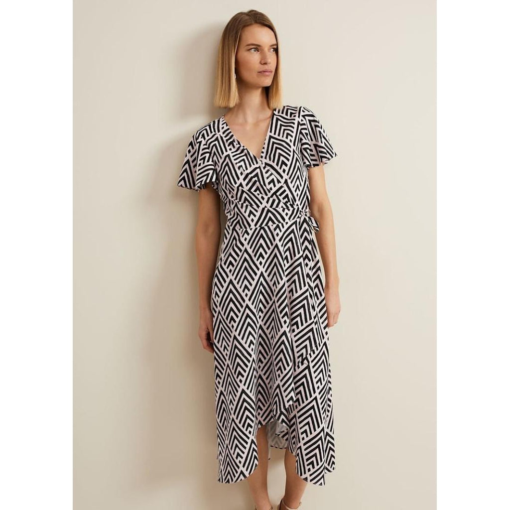 Phase Eight Julissa Print Dress - Multi - Beales department store