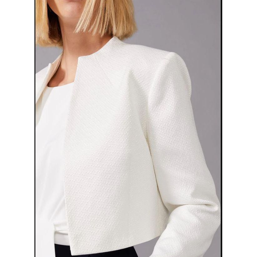 Phase Eight Karlee Jacket - Ivory - Beales department store