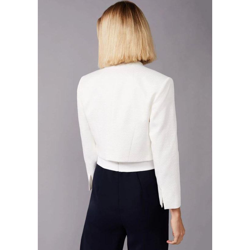 Phase Eight Karlee Jacket - Ivory - Beales department store