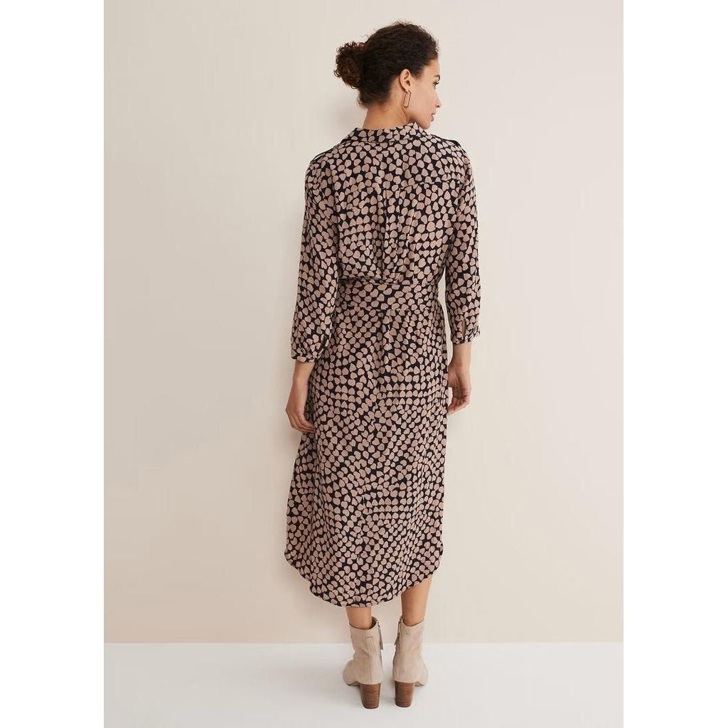 Phase Eight Kesia Utility Dress - Navy/Stone - Beales department store