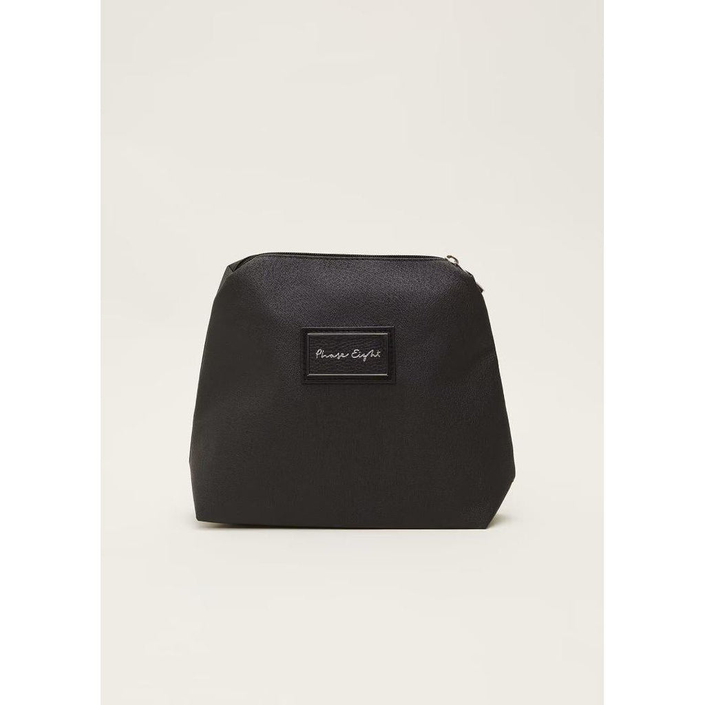 Phase Eight Leather Hobo Slouch Bag - Black - Beales department store