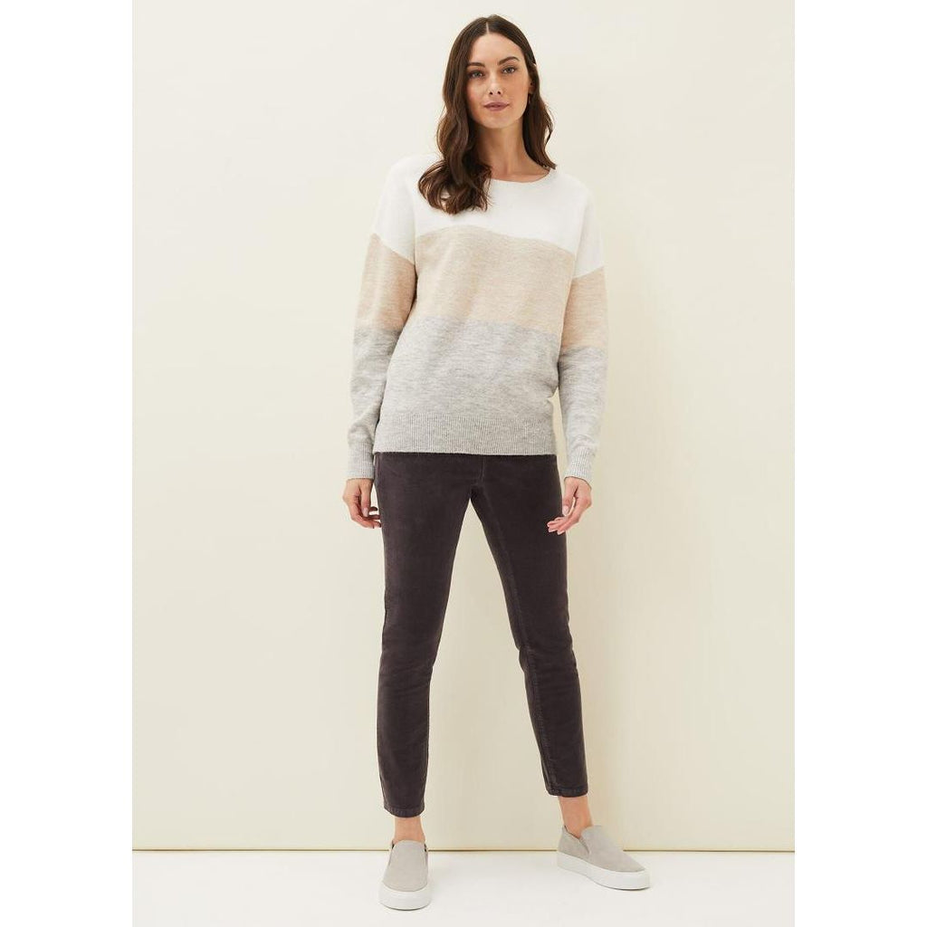 Phase Eight Lucial Cosy Stripe Knit - Multi - Beales department store