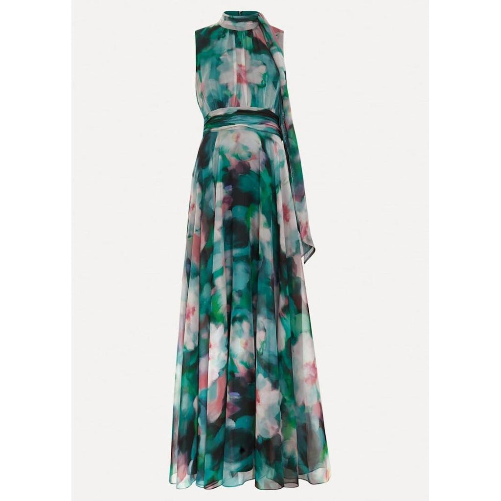 Phase Eight Lucinda Chiffon Print Maxi Dress - Multi Coloured - Beales department store