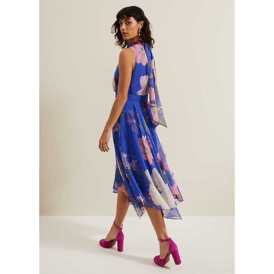 Phase Eight Lucinda Print Dress - Multi Coloured - Beales department store