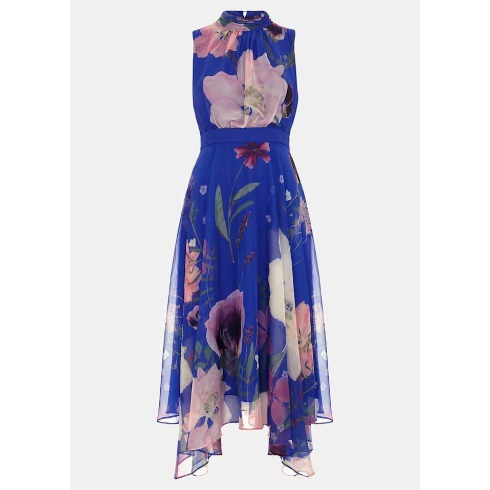 Phase Eight Lucinda Print Dress - Multi Coloured - Beales department store