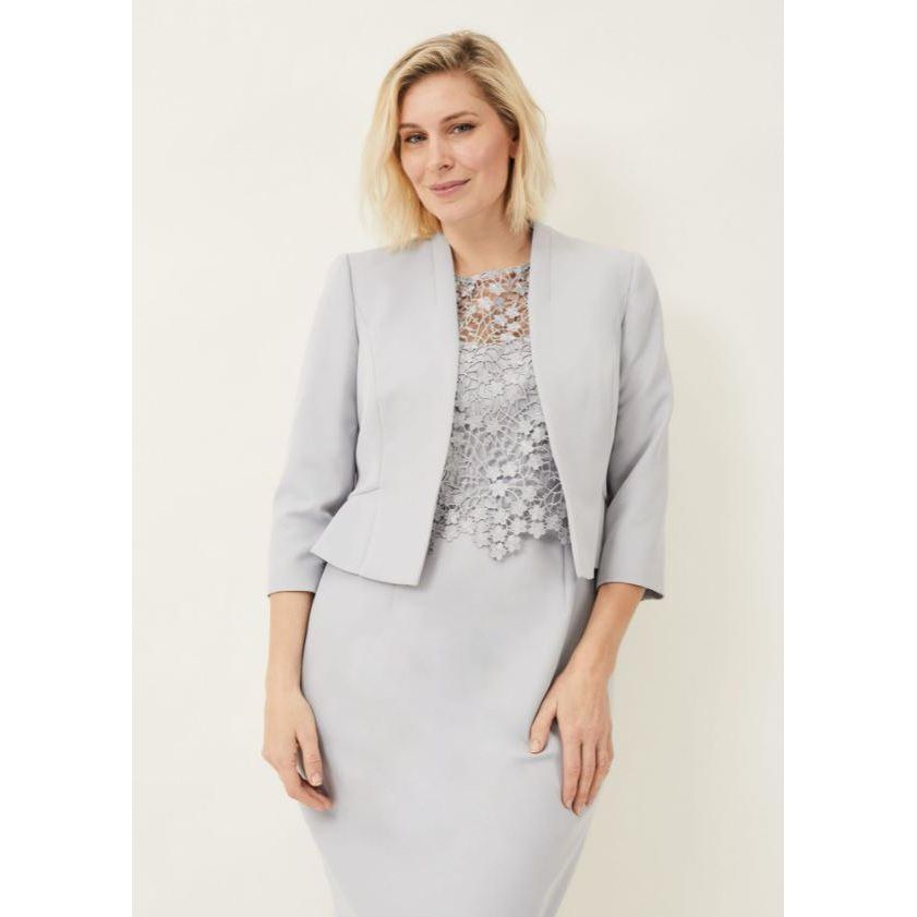 Phase Eight Mariposa Occasion Jacket - Mineral - Beales department store