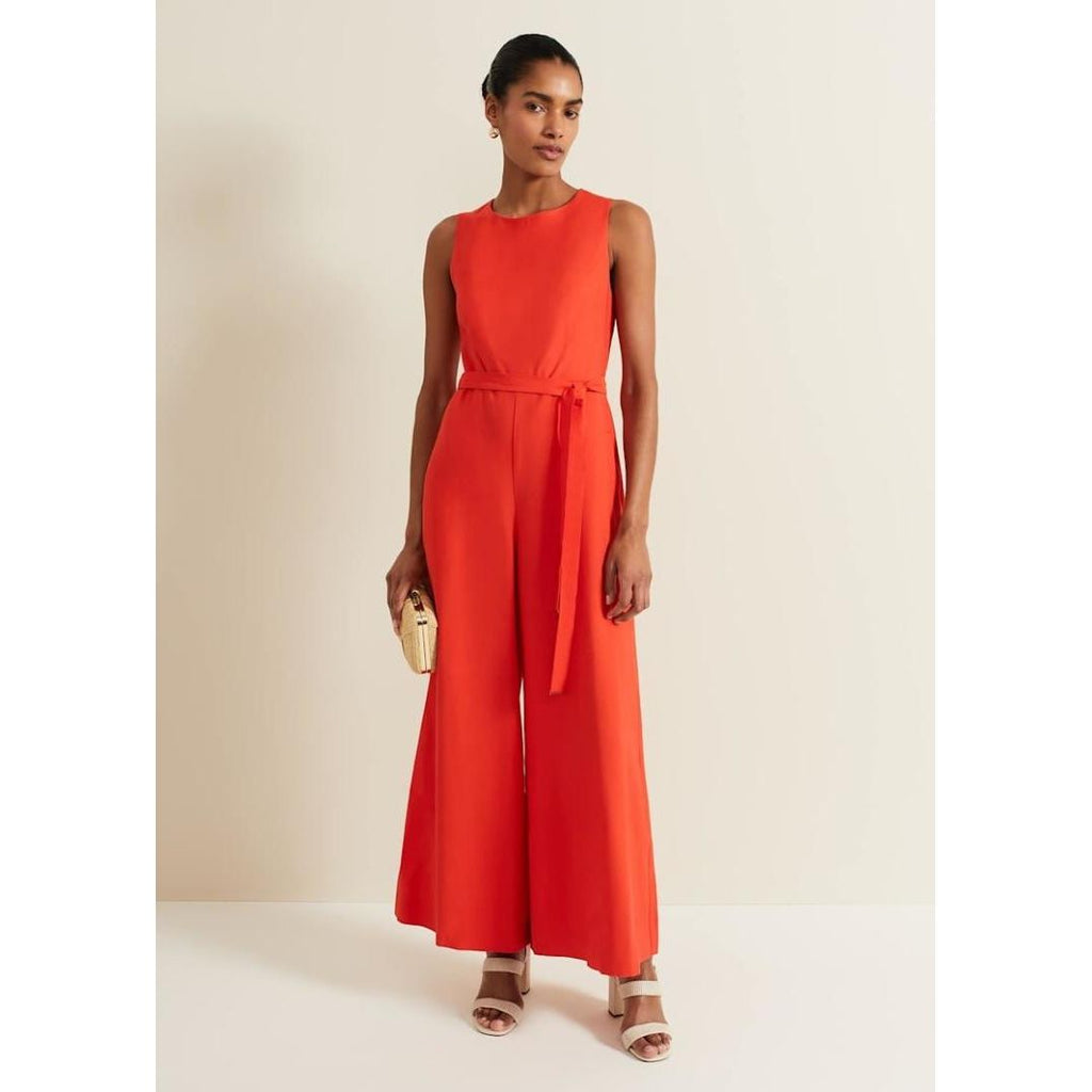 Phase Eight Marta Red Jumpsuit - Red - Beales department store