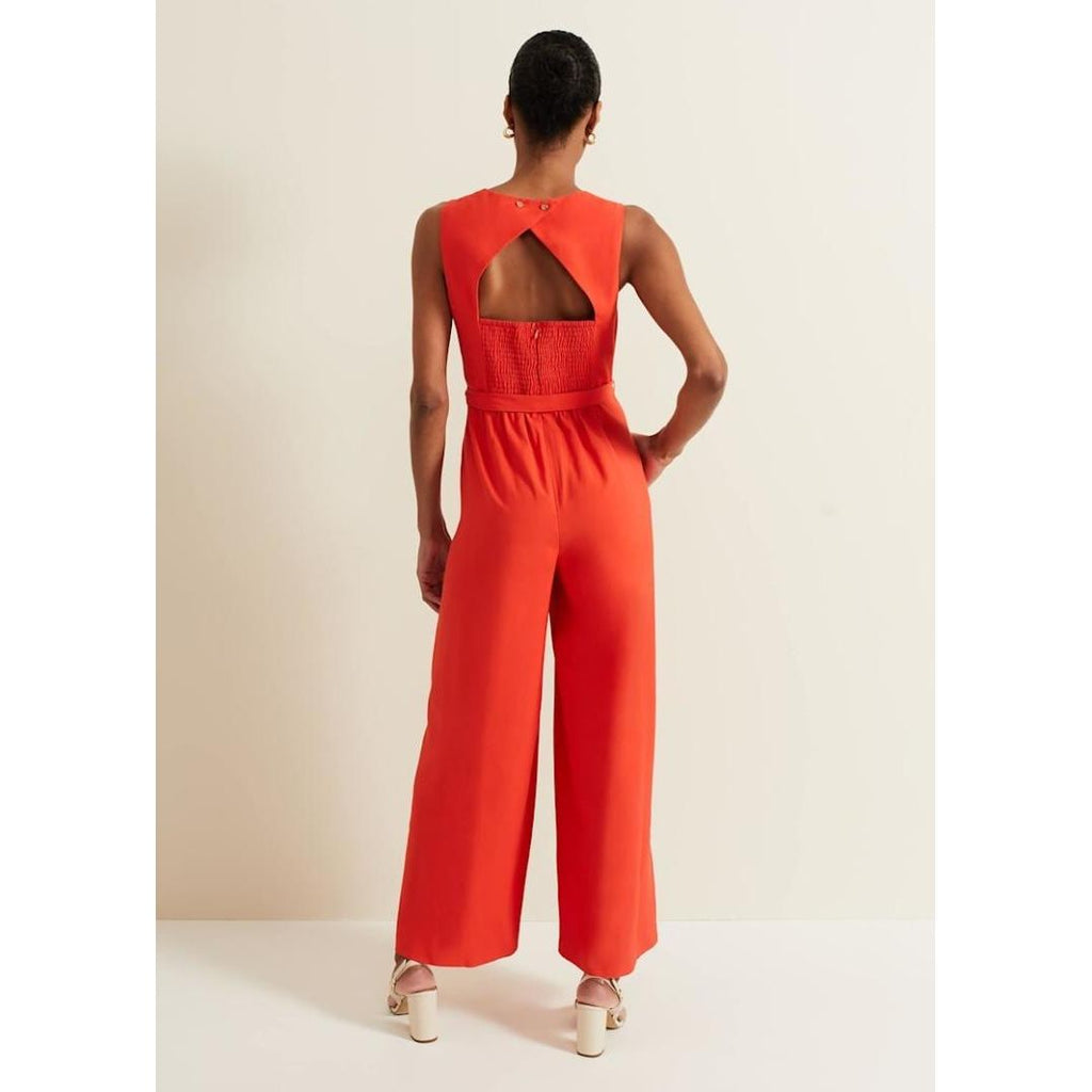 Phase Eight Marta Red Jumpsuit - Red - Beales department store