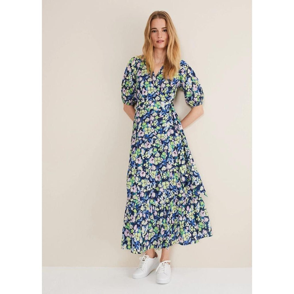 Phase Eight Morven Floral Maxi Dress - Navy/Multi - Beales department store