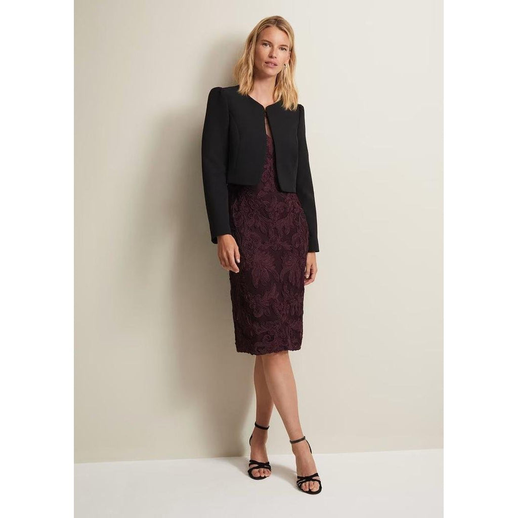 Phase Eight Nina Black Occasion Jacket - Black - Beales department store