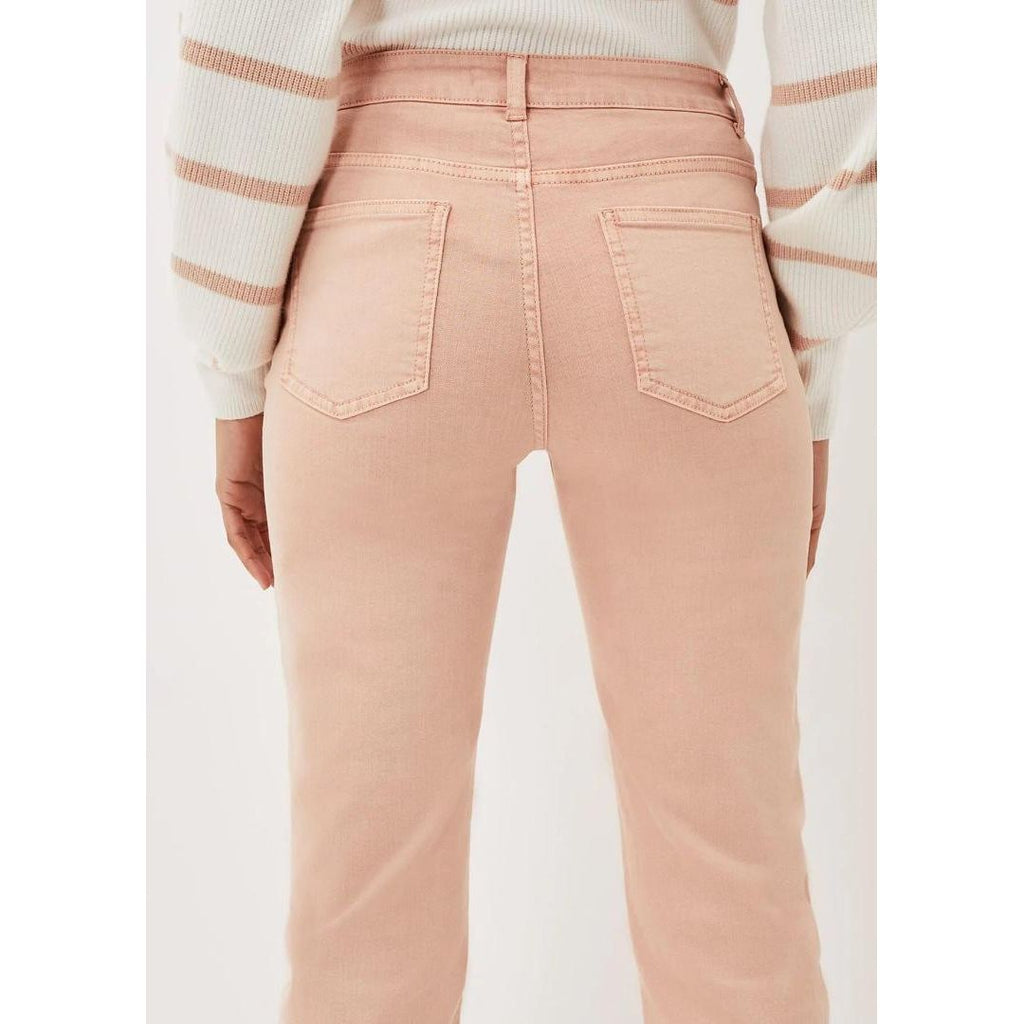 Phase Eight Petra Raw Hem Straight Leg Jean - Pink - Beales department store