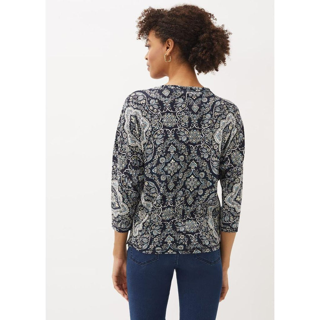 Phase Eight Polly Paisley Print Top - Multi Coloured - Beales department store