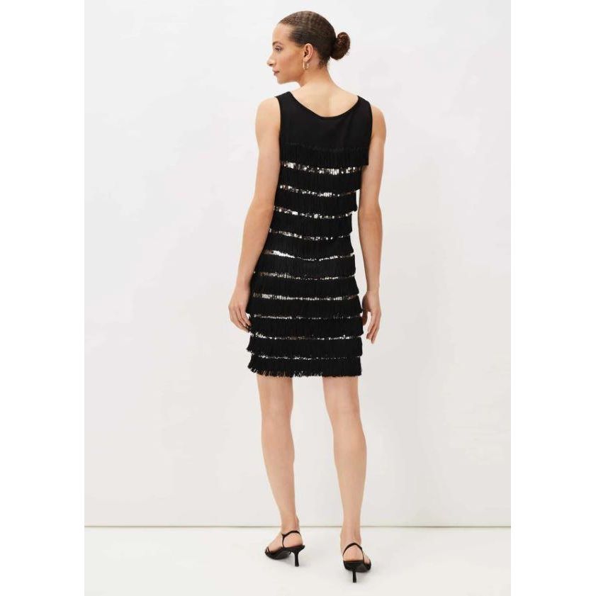 Phase Eight Sofianne Dress - Black - Beales department store