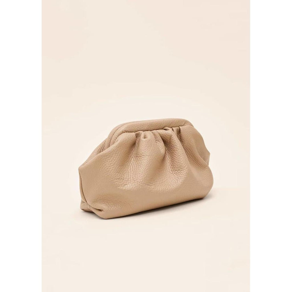 Phase Eight Soft Leather Pouch - Nude - Beales department store