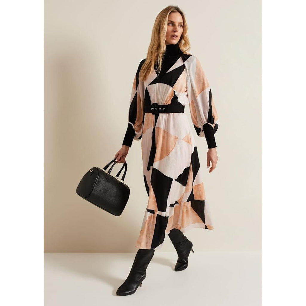 Phase Eight Sophia Midi Dress - Multi - Beales department store