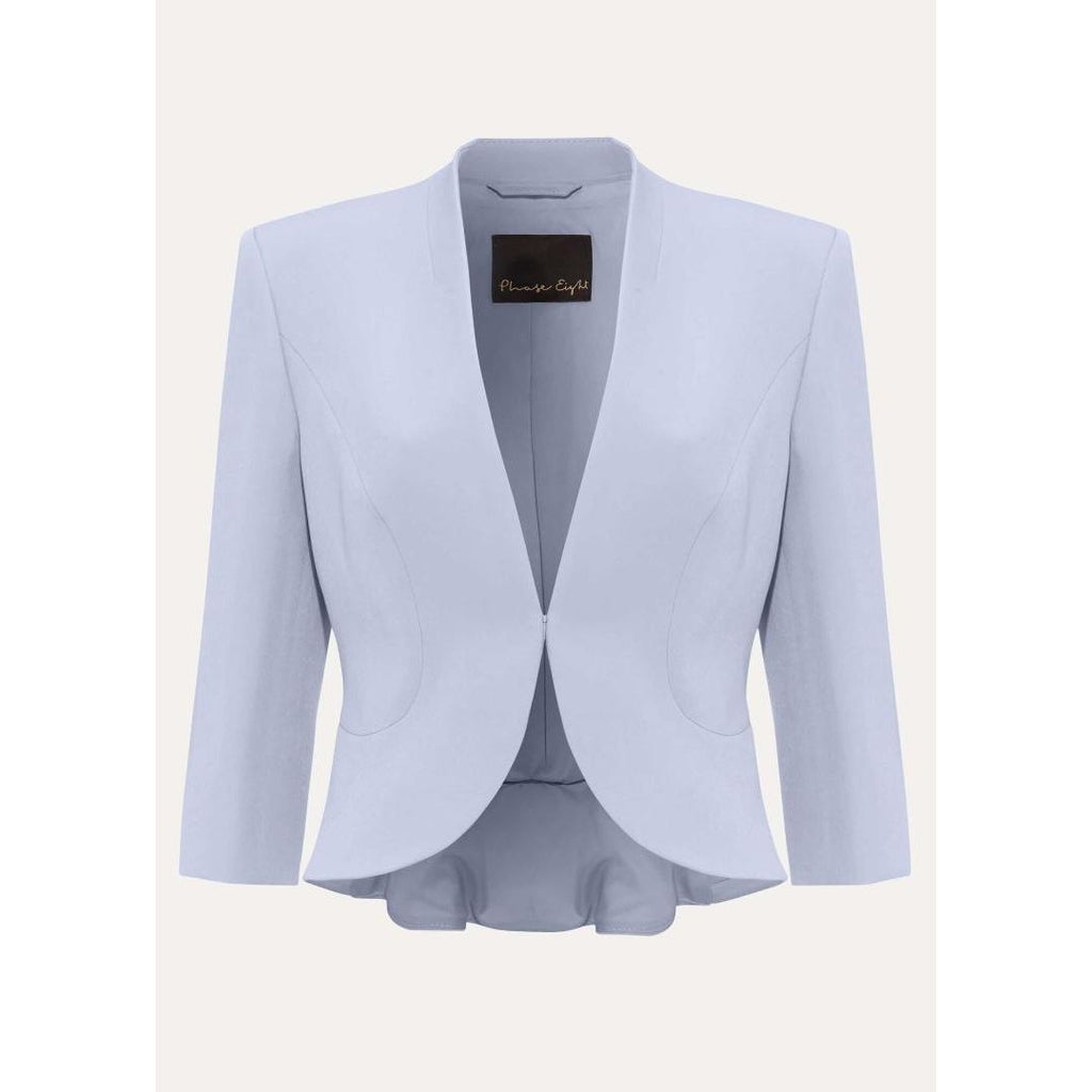 Phase Eight Tammy Jacket Dusty Blue Size 14 - Beales department store