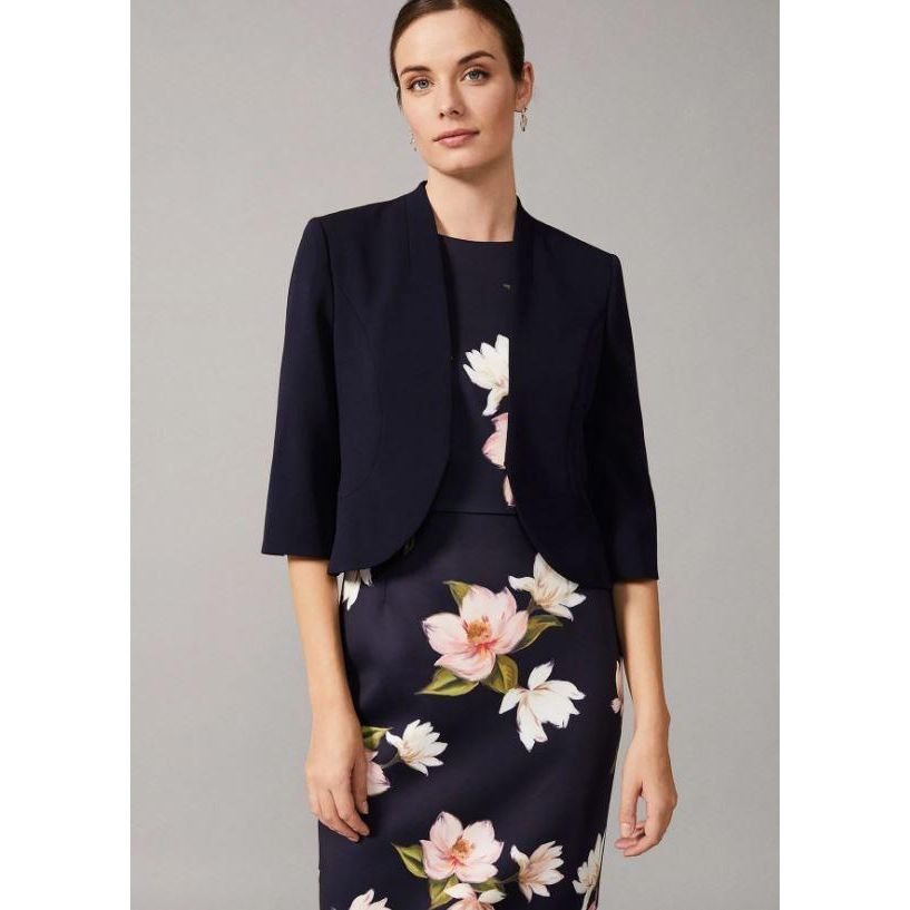 Phase Eight Tammy Jacket - Navy - Beales department store