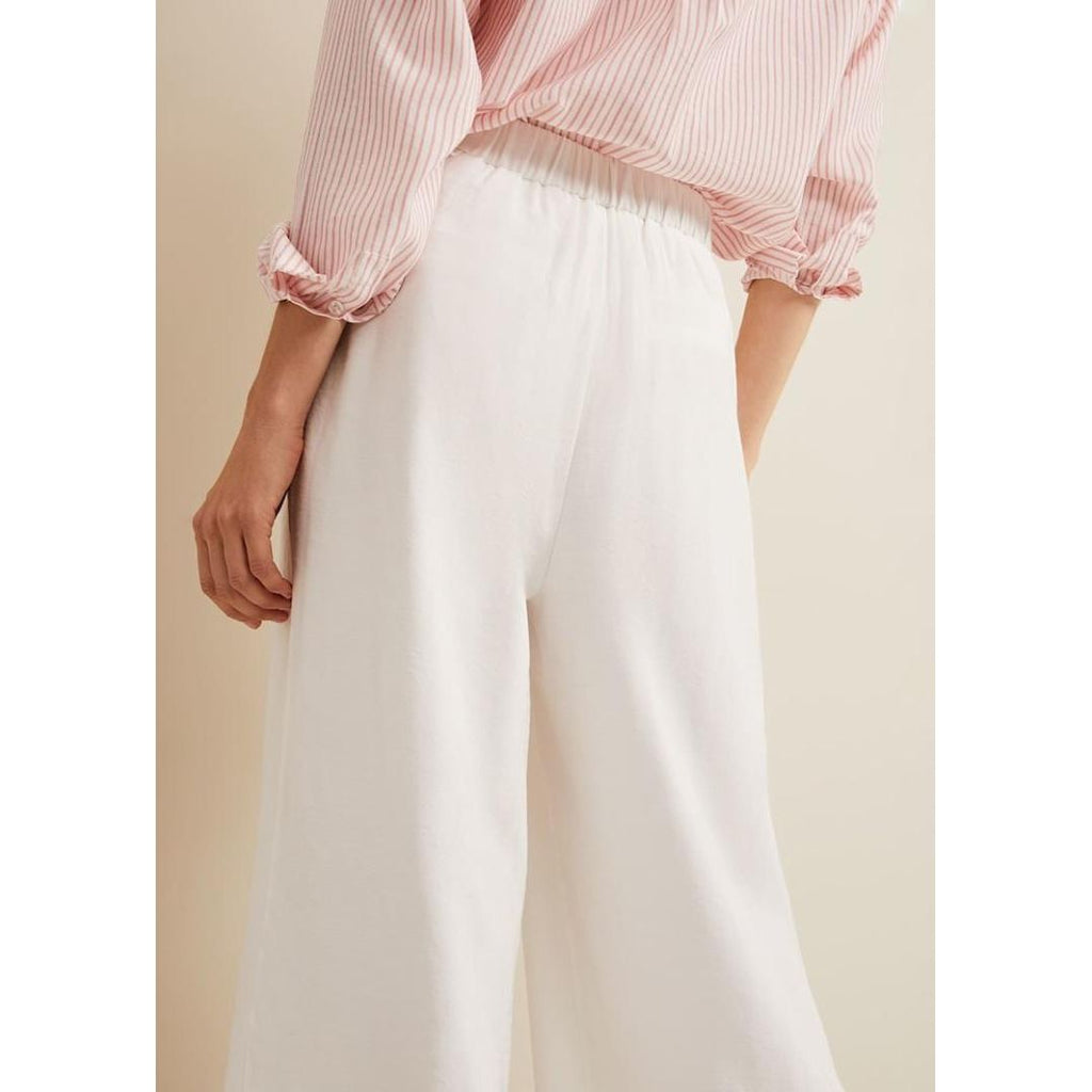 Phase Eight Tyla White Trouser - White - Beales department store