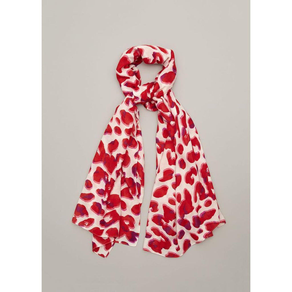 Phase Eight Urban Leopard Scarf - Ivory/Multi - Beales department store