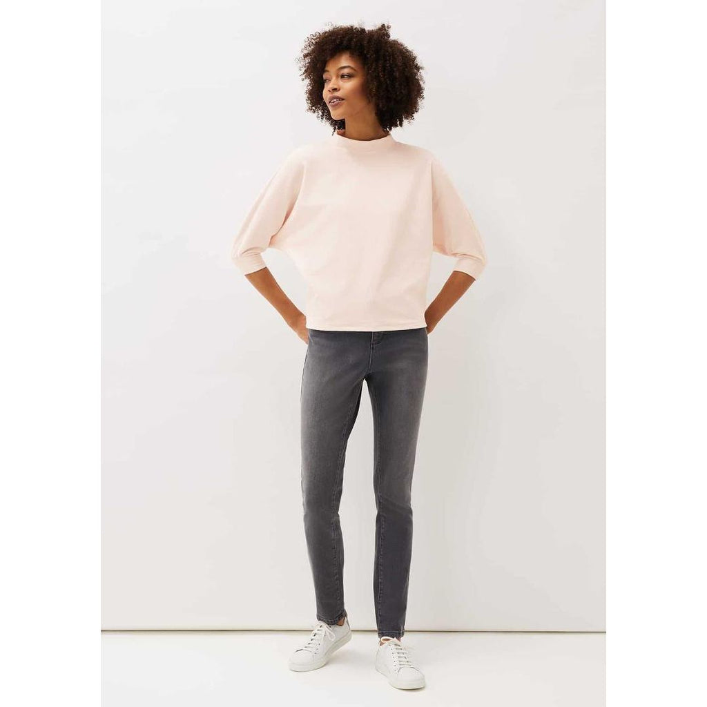 Phase Eight Vivvie Velvet Top - Soft Pink - Beales department store