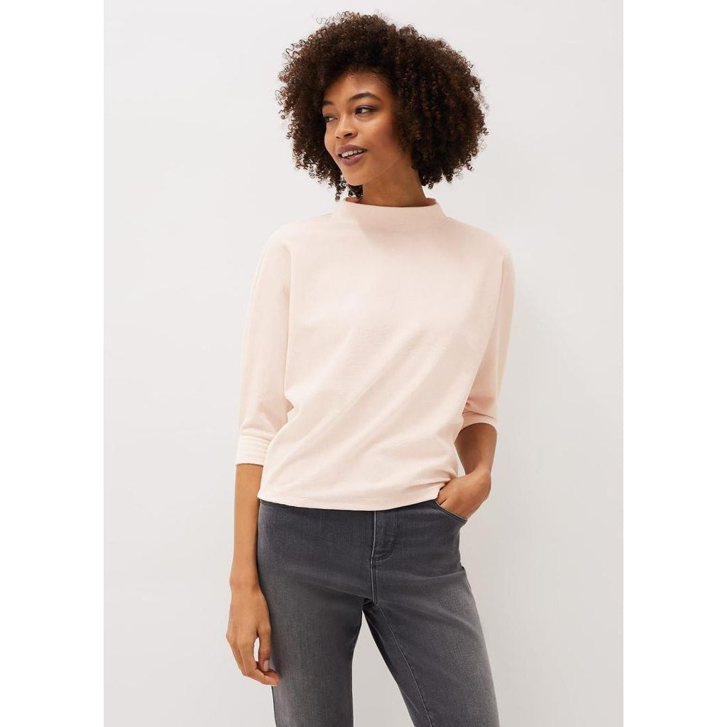 Phase Eight Vivvie Velvet Top - Soft Pink - Beales department store