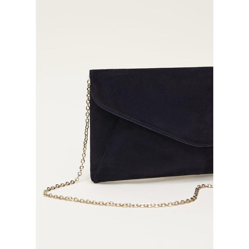 Phase Eight Wendie Clutch Bag - Navy - Beales department store