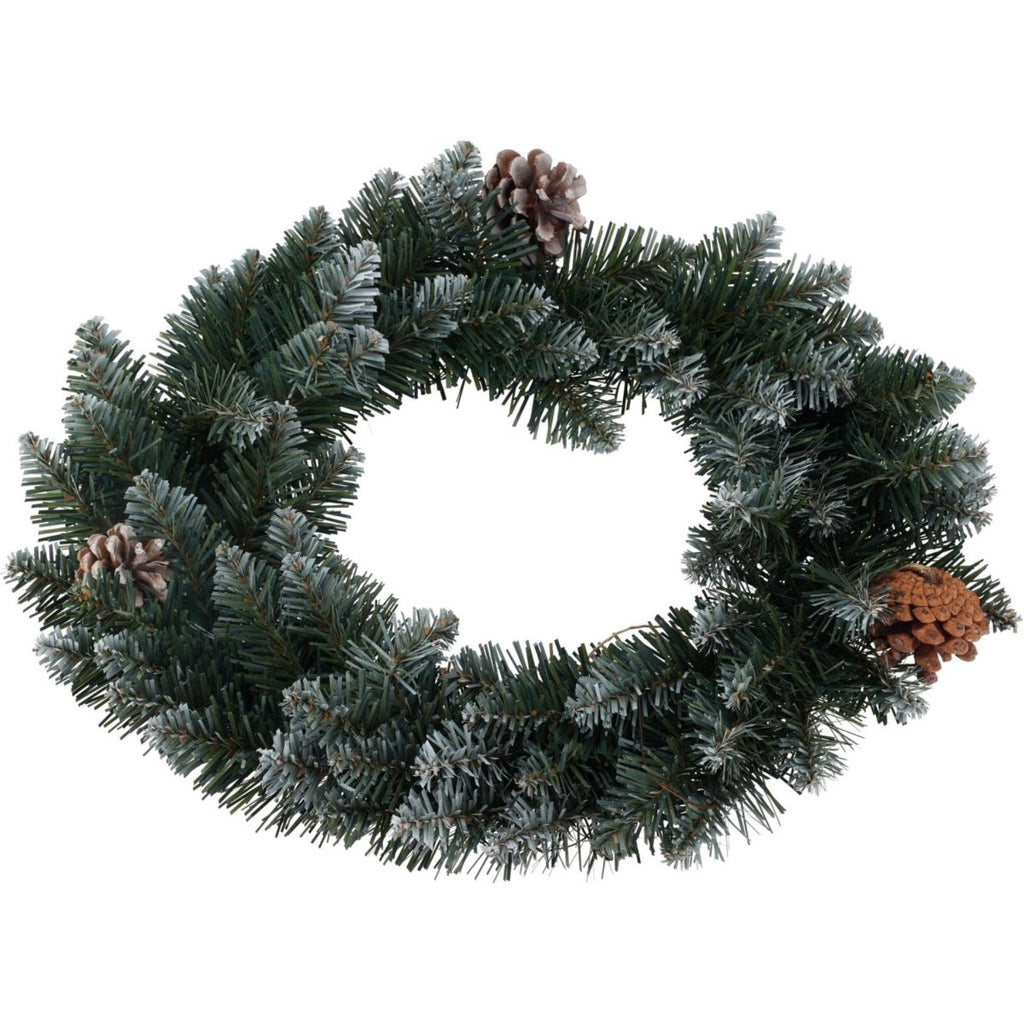 Pine Wreath 40cm 80 Tips - Beales department store