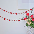 Felt Heart Bunting- 5 Inner Pack