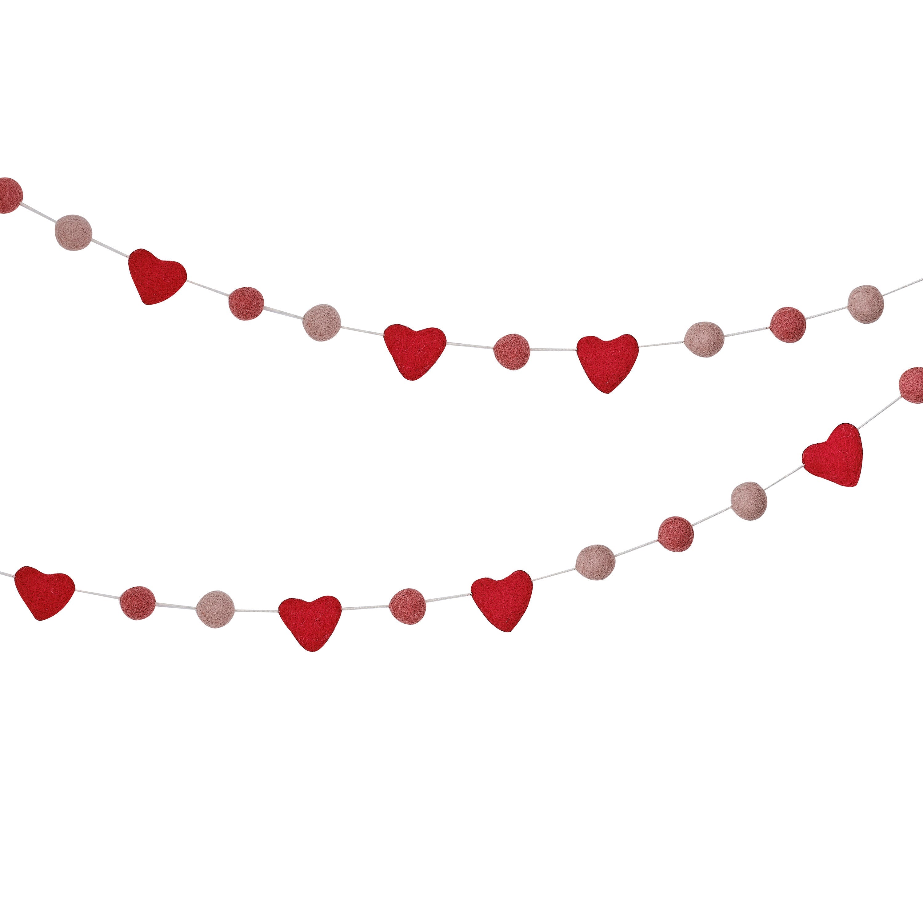 Felt Heart Bunting