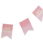 Pick & Mix Happy Birthday Ombre Flag Bunting - 3m
