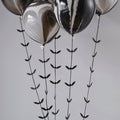 Black Bat Halloween Balloon Tails