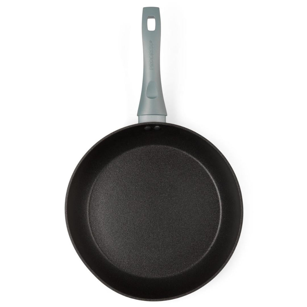 Progress 24cm Shimmer Frying Pan Green - Beales department store