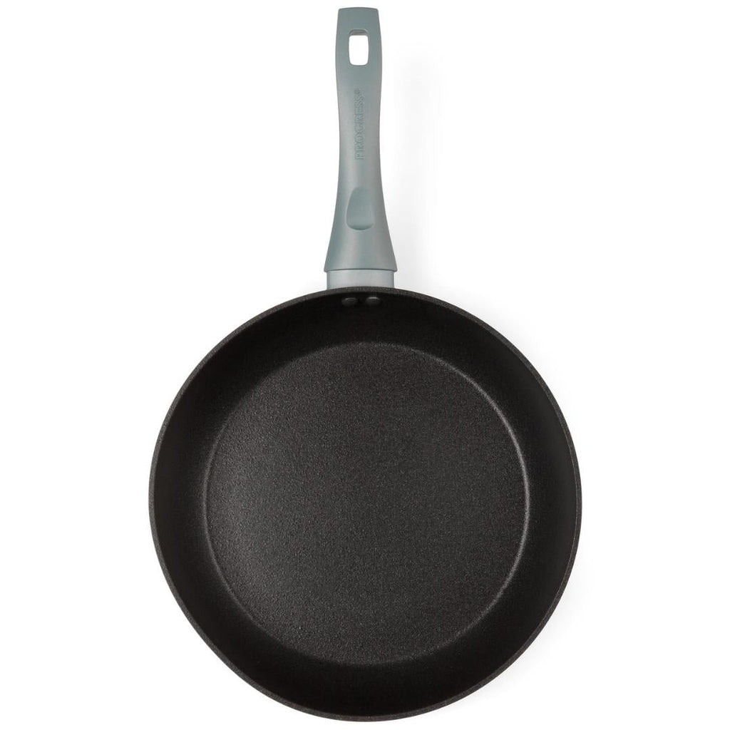 Progress 28cm Shimmer Frying Pan Green - Beales department store