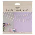 Wavy Pastel Bunting- 5 Inner Pack
