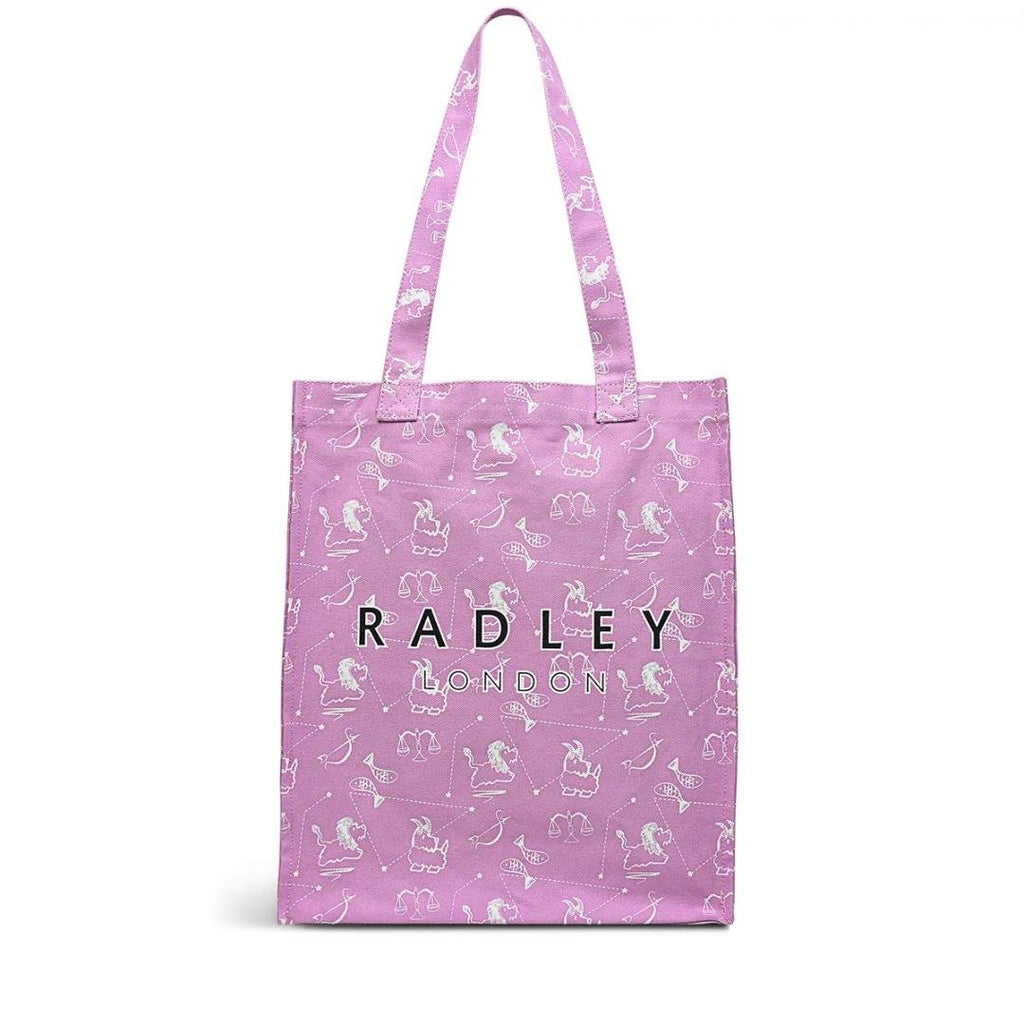 Radley Astrology Medium Open Top Tote Bag - Sugar Pink - Beales department store