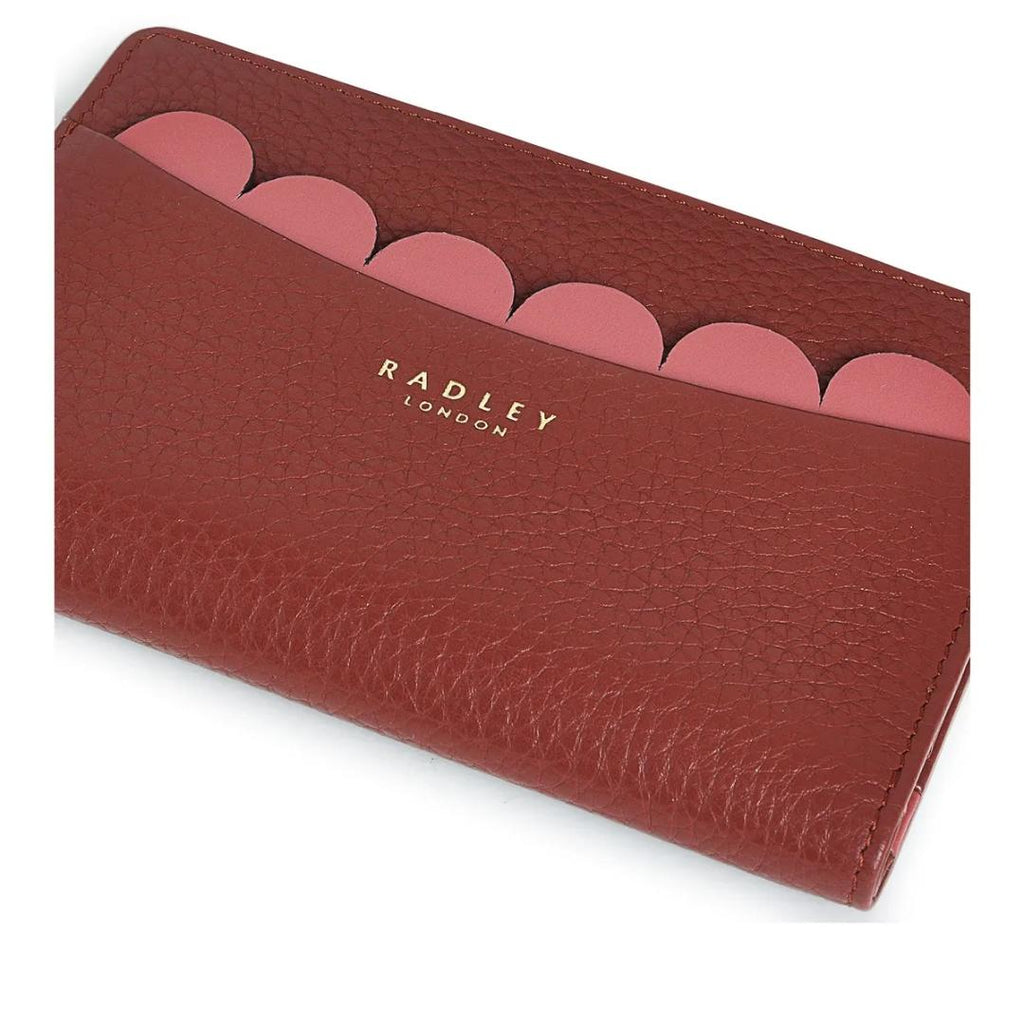 Radley Avery Row Medium Bifold Purse - Rust - Beales department store