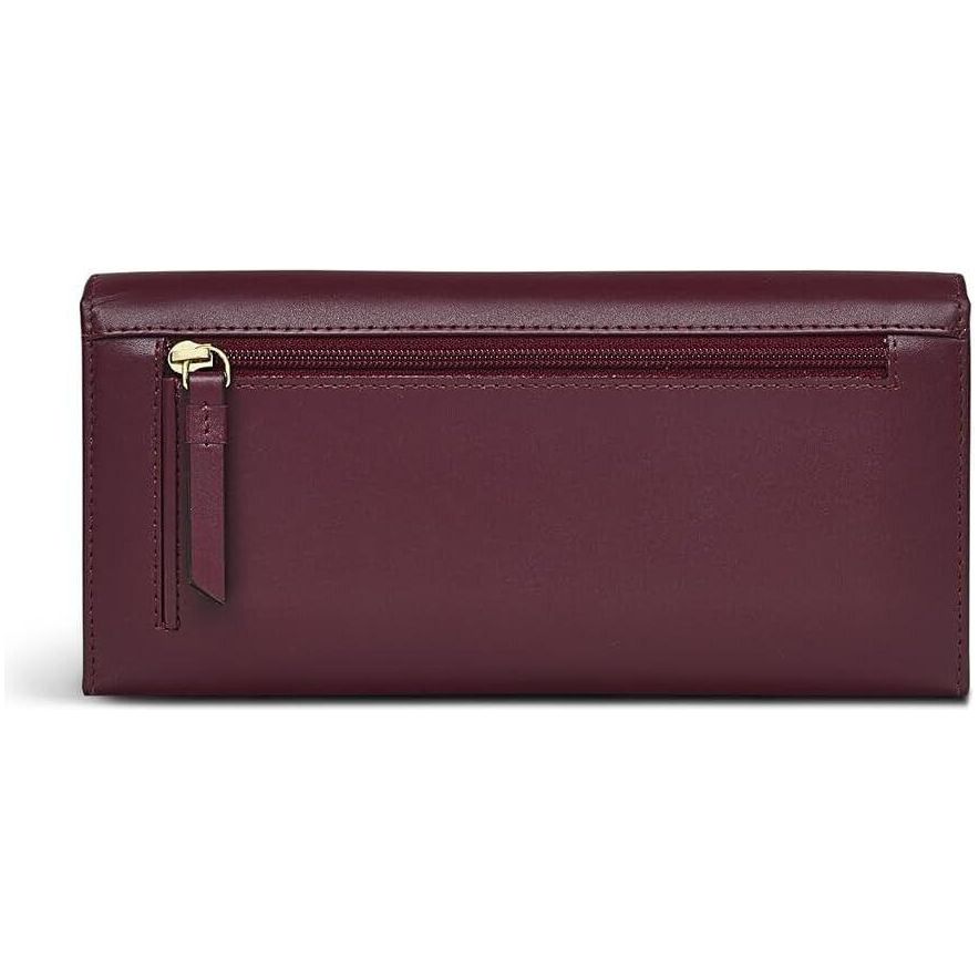 Radley Bartender Large Flapover Matinee Purse - Dark Cherry - Beales department store