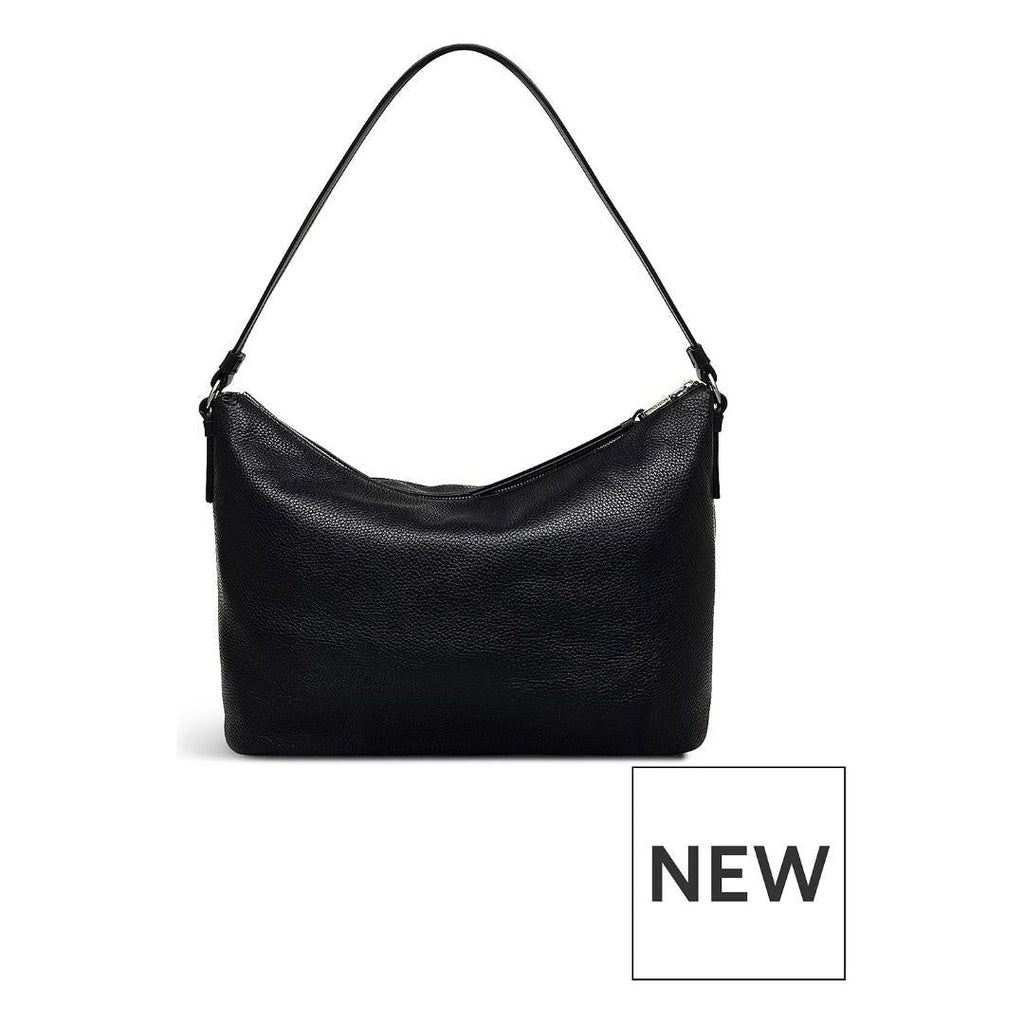 Radley Bella Radley Medium Ziptop Shoulder Bag - Black - Beales department store