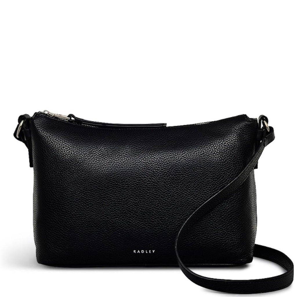 Radley Bella Radley Small Ziptop Crossbody Bag - Black - Beales department store