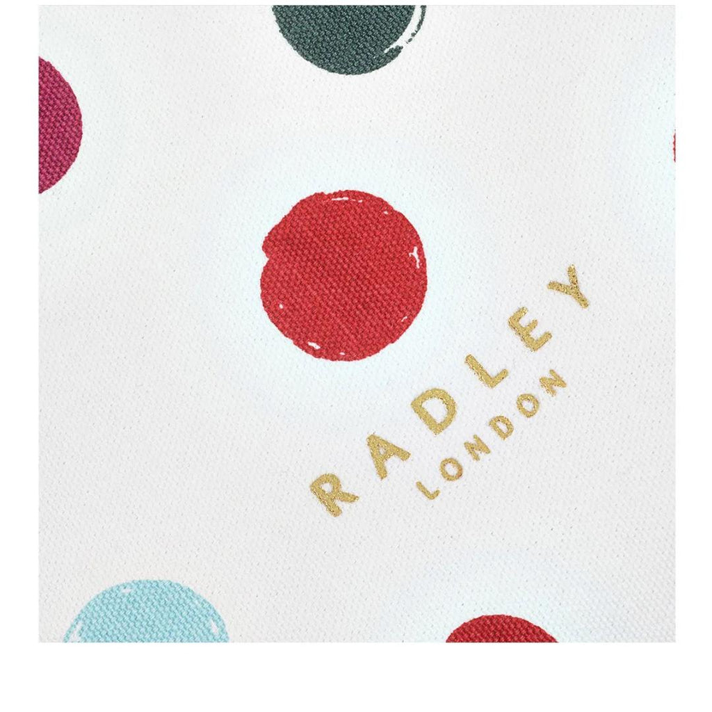 Radley Christmas Dogs 2 Pack Medium Tote Bags - Dark Rose - Beales department store